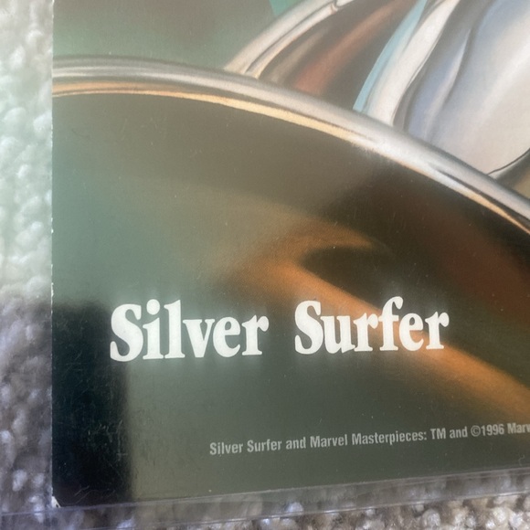 1996 MARVEL MASTERPIECES "SILVER SURFER" OVERSIZED MASTERPRINT - Picture 2 of 8
